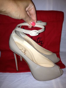 Christian Louboutin Rampoldi 120 Patent Ankle Strap Pumps Heels ... Christian Louboutin Rampoldi 120 Patent Ankle Strap Pumps Heels ...