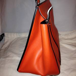 Celine Edge Medium Leather Tote Shopping Hand Shoulder Bag Shopper ...  