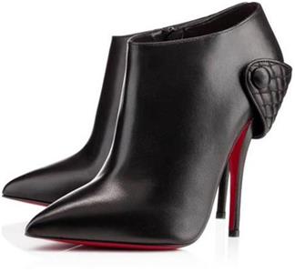 louboutin moto boots