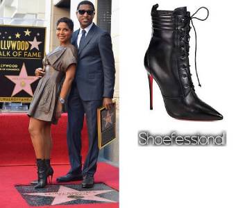 christian louboutin copy shoes - Christian Louboutin Mado Booty 120 Black Lace Up Ankle Boots ...