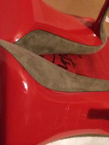 Christian Louboutin Argotik 100 Suede Platform Heels Pump Shoes ...