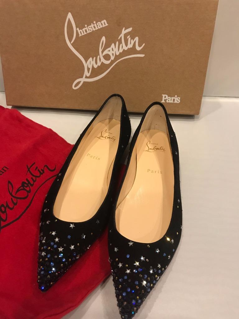 christian louboutin crystal booties