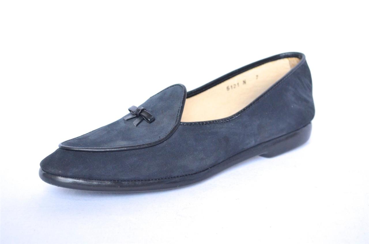 belgian slippers belgian shoes womens blue navy suede bow leather slip belgian slippers belgian shoes womens blue navy suede bow leather slip