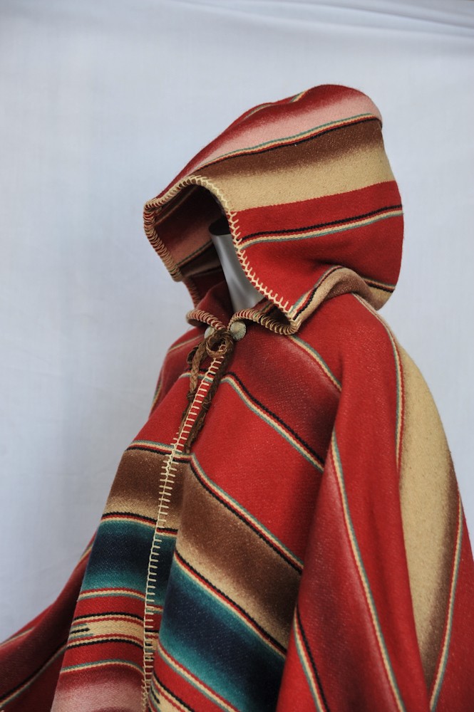 RALPH LAUREN *Native American+Navajo+Southwest* Hooded BLANKET COAT