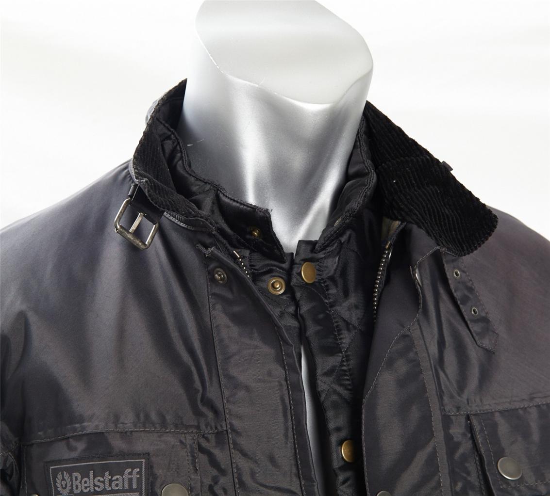 BELSTAFF Mens Black Quilted Inner Vest Parka Coat Jacket Puffer
