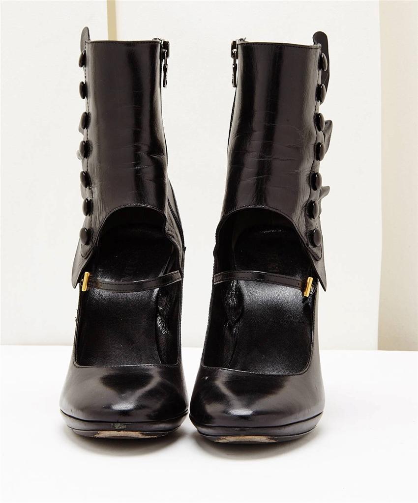 prada high heels black
