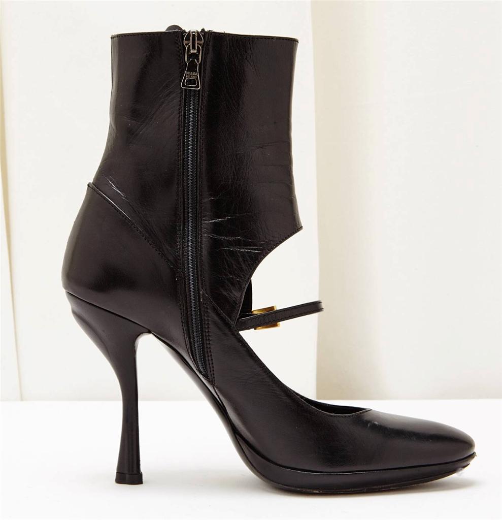 prada high heels black