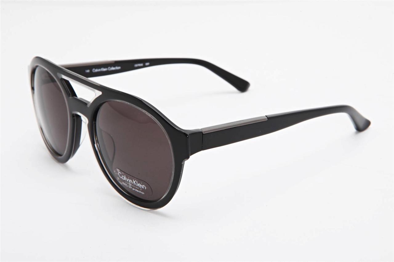 CALVIN KLEIN CK7904S Black Round Aviator Frame SUNGLASSES ...
