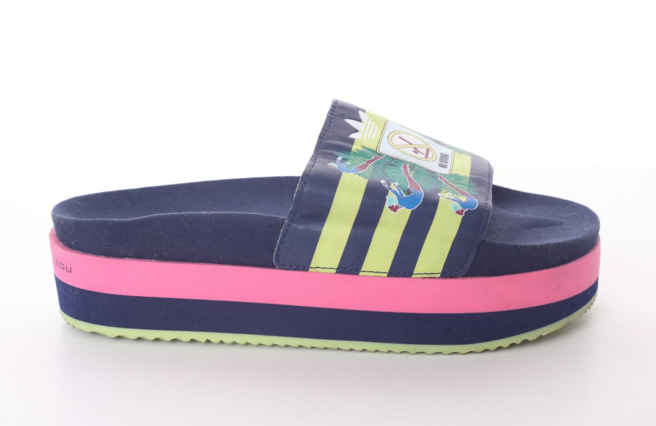 platform slides adidas