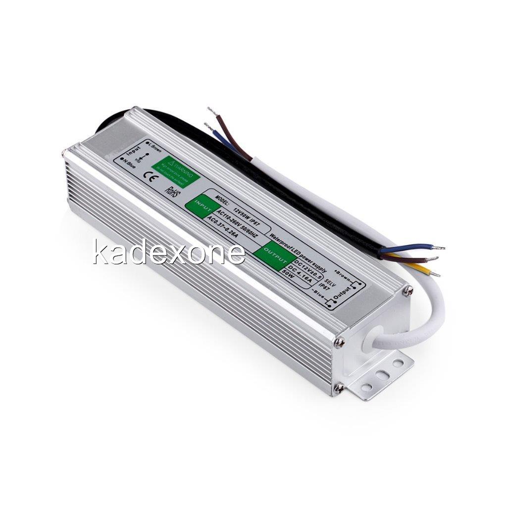 Waterproof LED Driver 12 v volt IP67 power supply transformer 10 w 200 watt eBay