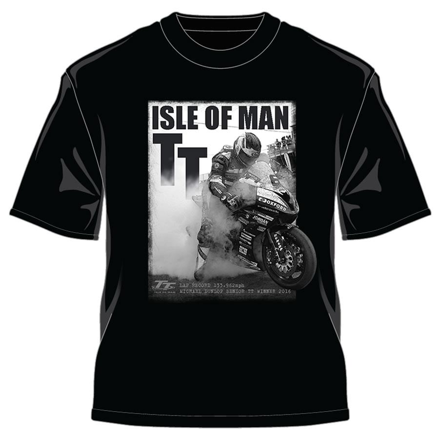 Isle of Man Manx TT 2017. Michael Dunlop's Lap Record T shirt. | eBay