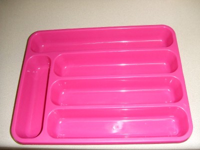 Pink Kitchen Knives on Pink Kitchen Cutlery Tray New Silverware  Flatware   Ebay