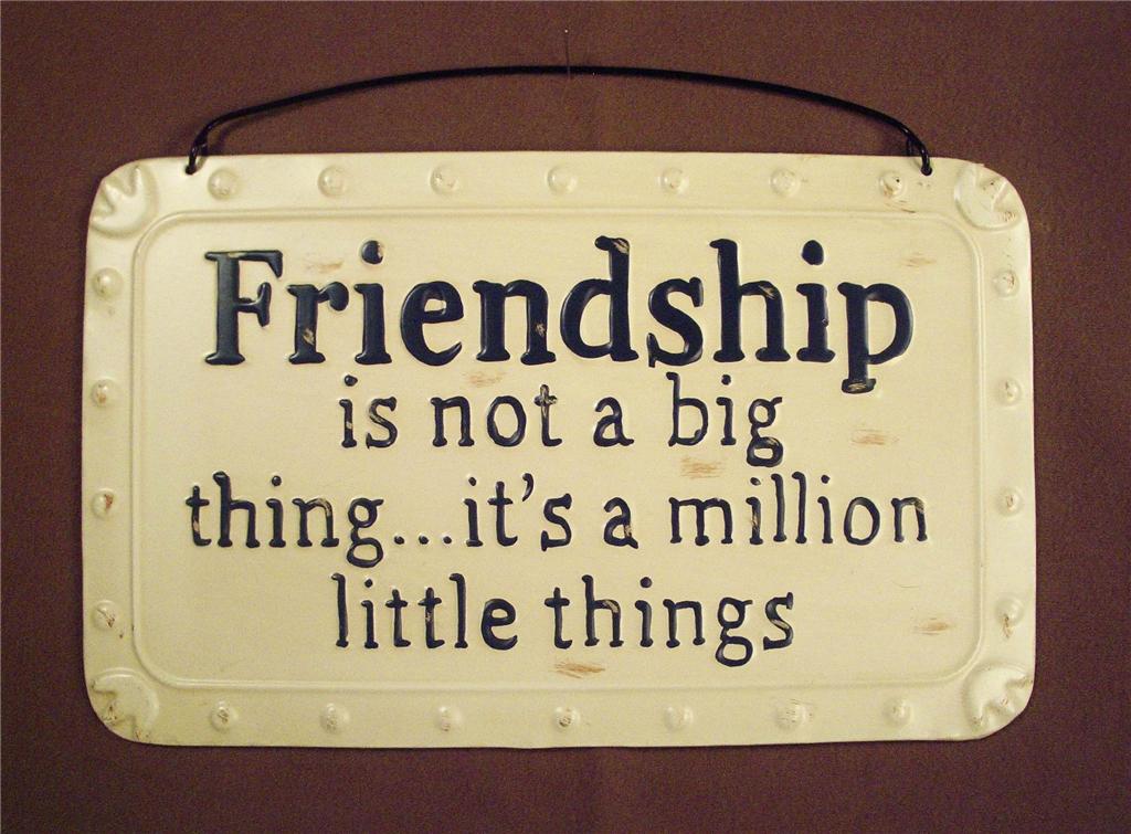 life and friendship. There's not much more important in life than friends and family. Say it now.