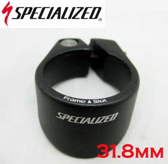 - New - Specialized Seat Clamp 31.8mm For Alloy Road Frame - Text on Clamp
