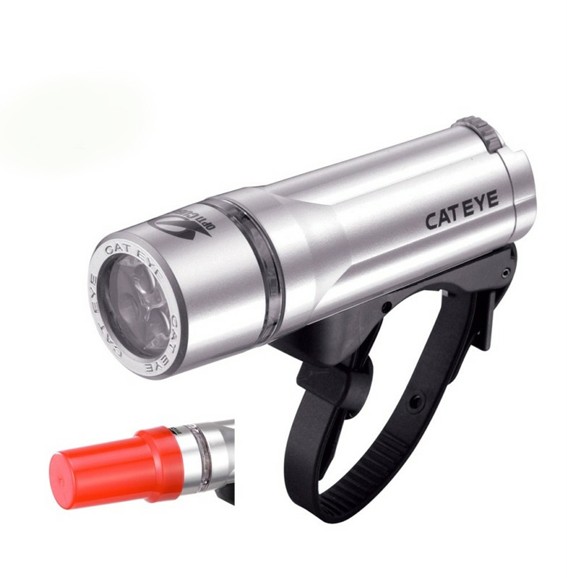New Cateye HL EL410 Opticube LED Bicycle Light Waterproof 50M eBay