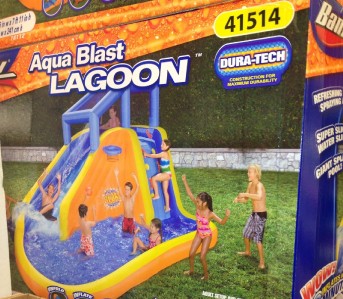 banzai blaster pool slide