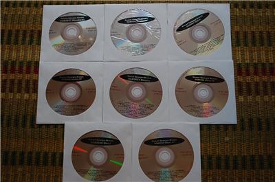 8 CDG LOT 50'S OLDIES KARAOKE CD - SINATRA,ELVIS,COLE