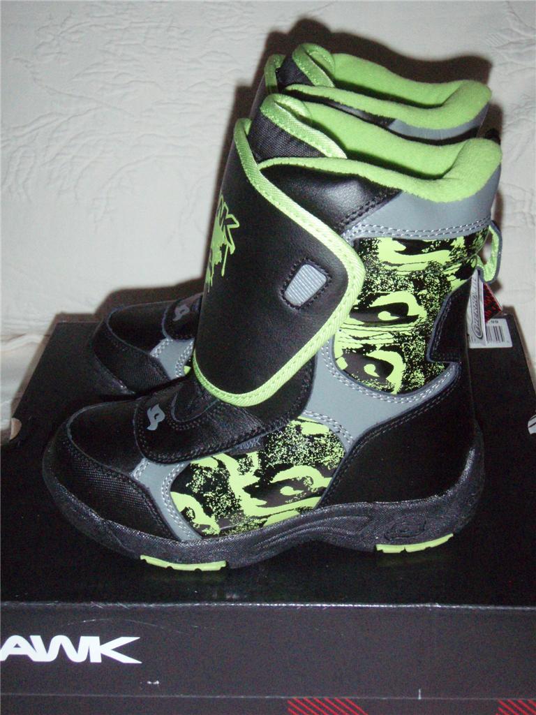 Toddler Boys Tony Hawk Winter Boots Green Or Blue Sizes 10 11 12 60