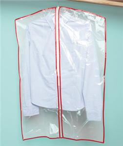 WHOLESALE LOT 13 CLEAR ZIPPERED GARMENT BAGS PROTECT SUITS DRESSES ...