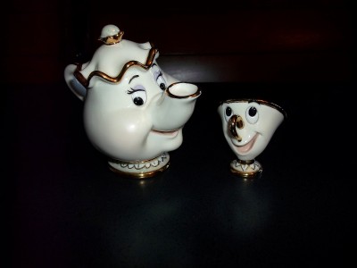 mrs potts and chip figurine