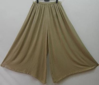 palazzo 3x pant gaucho taupe 4x split 2x skirt plus