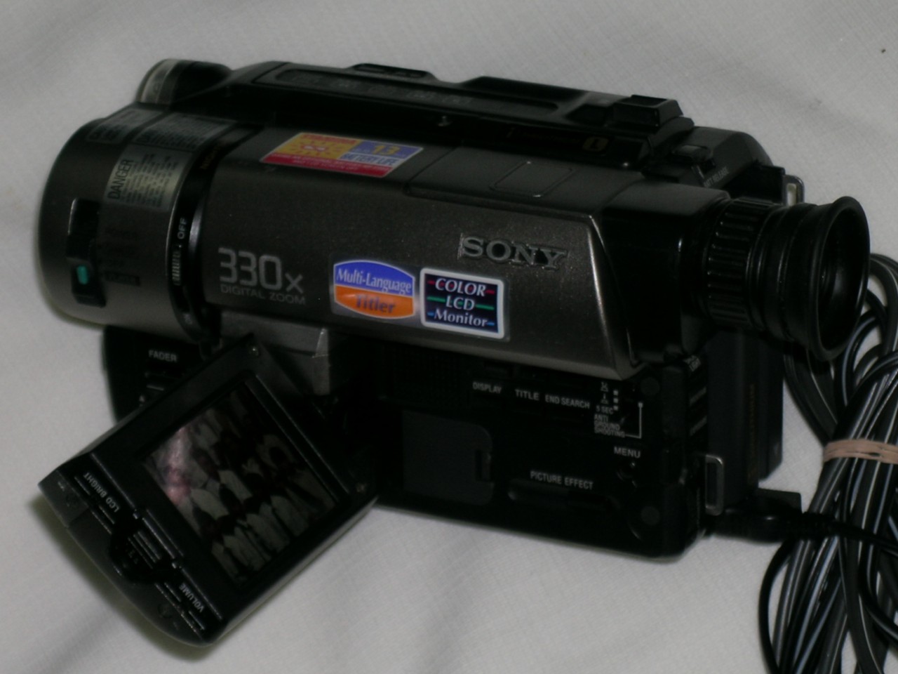 Sony Handycam CCDTRV36 Hi8 Analog Camcorder eBay