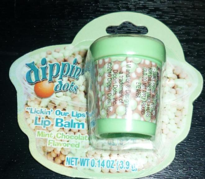 DIPPIN' DOTS Mini Ice Cream Tub Lip BalmMint Chocolate eBay