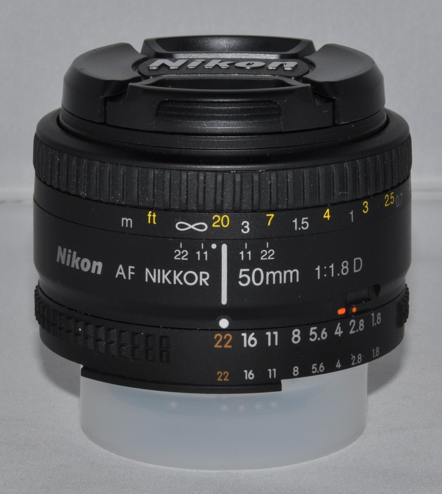Nikon AF NIKKOR 50mm 1.8 D Portrait Lens for D3000 D3100 D5000 D5100 D40 D70 D90 eBay