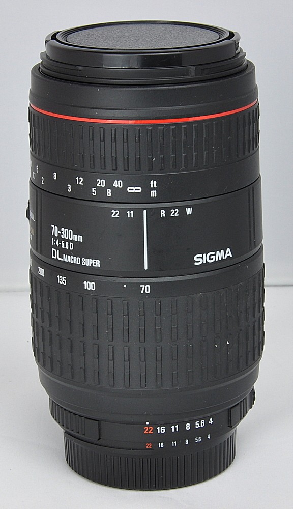 Sigma 70300mm DL Macro Super Zoom Lens for Nikon D3000 D3100 D5000