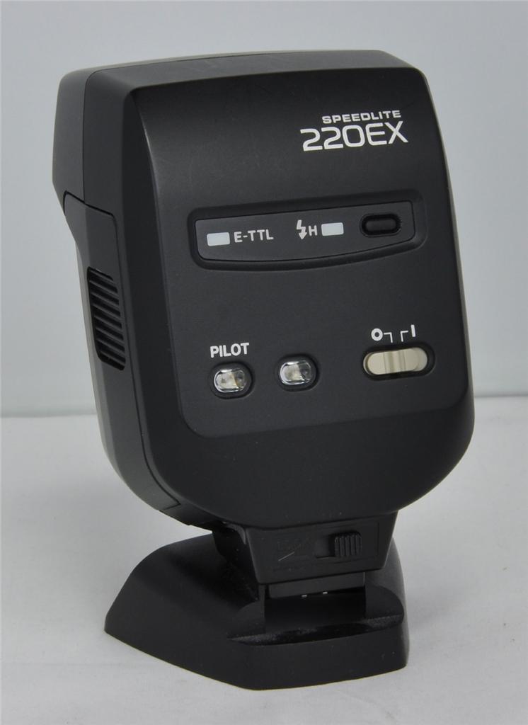 Canon Speedlite 220EX Flash Attachment for EOS Rebel T4i T3i T2i T1i