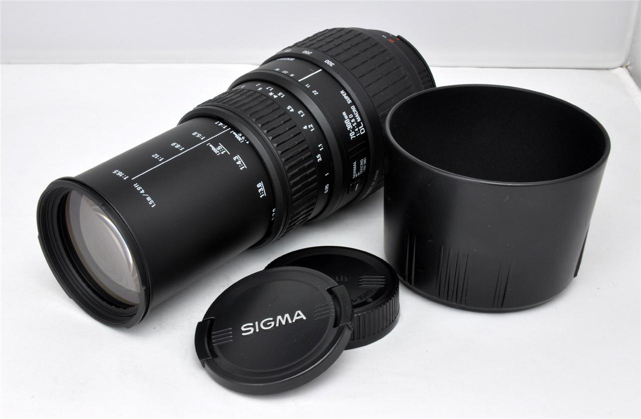 Sigma 70300mm D DL Macro Super Zoom Lens for Nikon D90 D3000 D3100