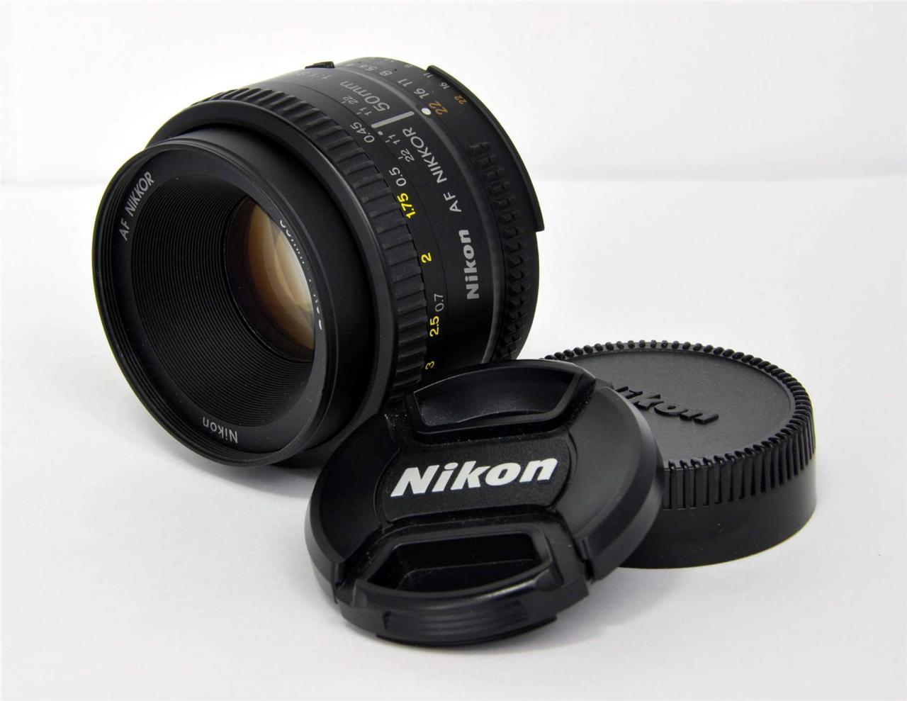 Nikon AF NIKKOR 50mm 1.8 D Portrait Lens for D3100 D3200 D5000 D5100 D5200 D90 eBay