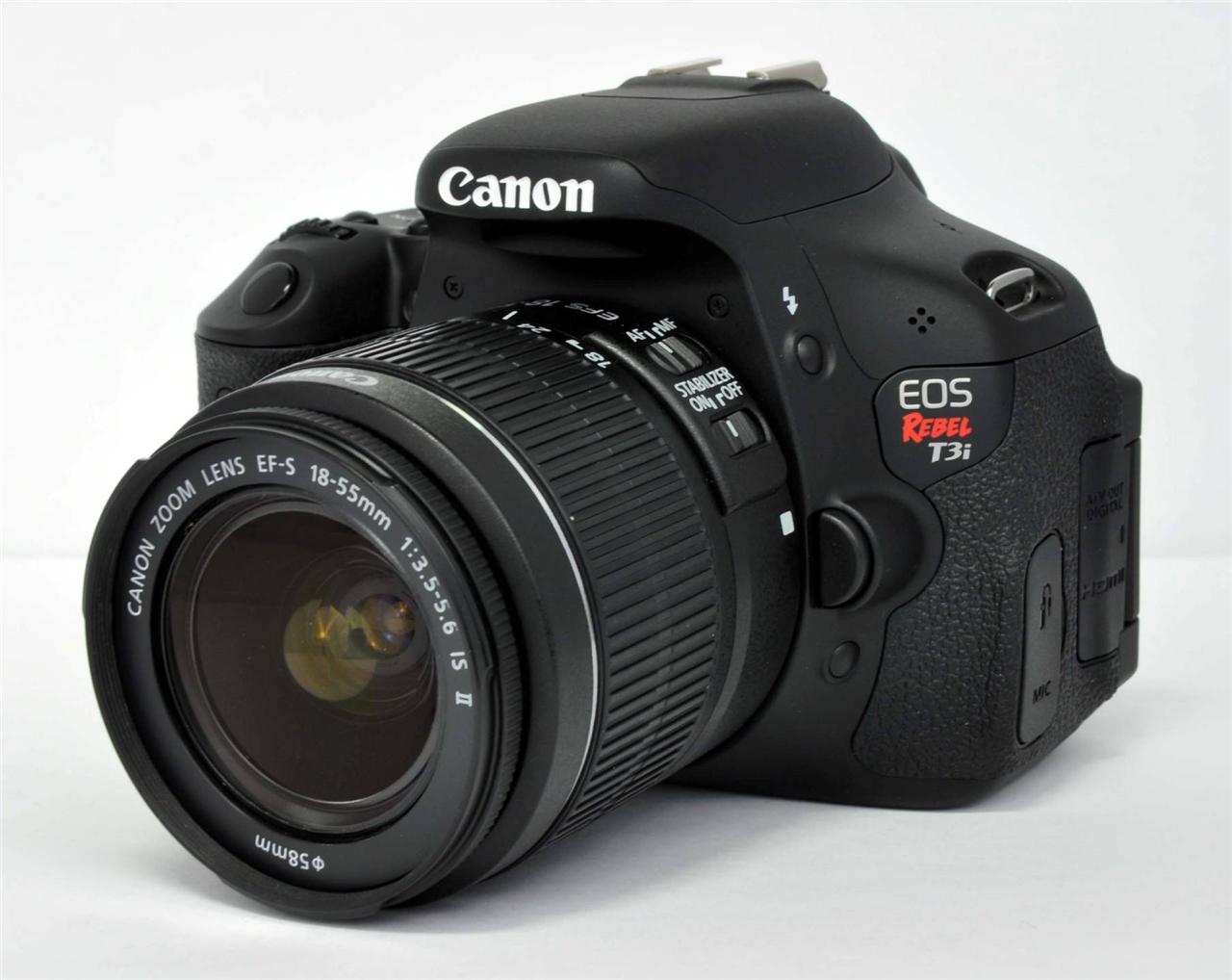 Canon Eos Digital Rebel T I D Mp Dslr Camera Kit Ef S Mm Is Ii Lens Ebay