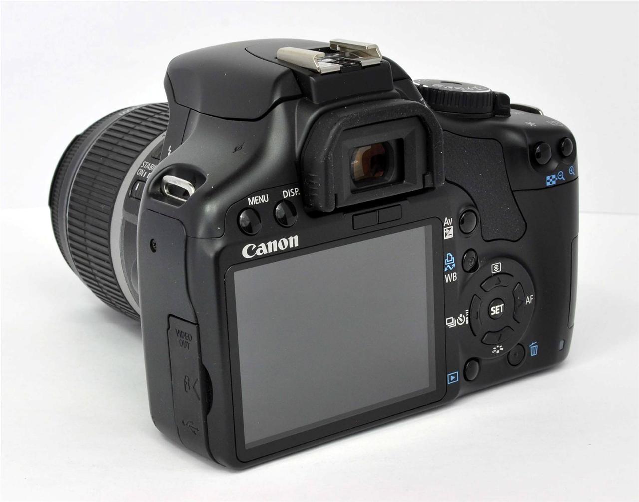 Canon Digital EOS Rebel XSi 450D 12.2 MP DSLR Camera Kit w/EFS 1855mm