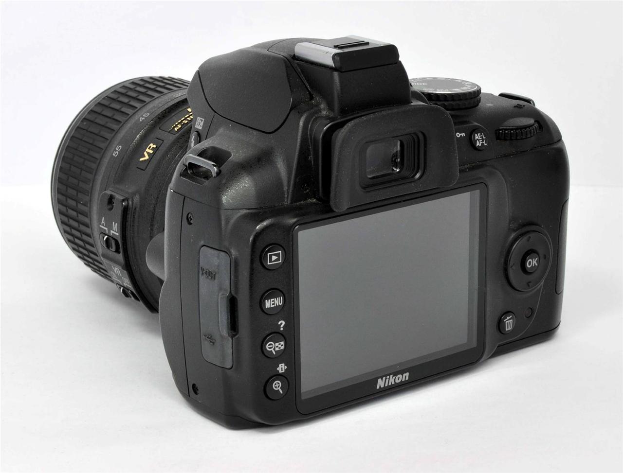 Nikon D3000 10.2 MP Digital DSLR Camera Kit w/AFS VR 1855mm 3.55.6G ED Lens eBay
