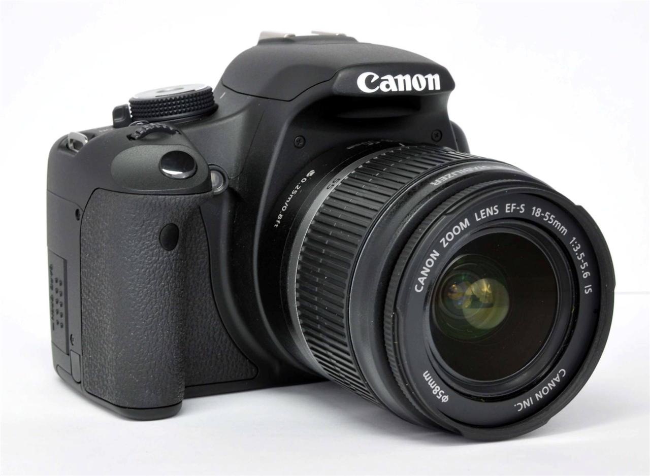 Canon EOS Digital Rebel T1i 500D 15.1 MP DSLR Camera Kit w/EF-S 18-55mm