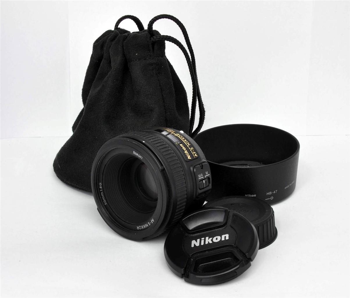 Nikon AFS NIKKOR 50mm 1.8 G Portrait Lens for D3100 D3200 D5100 D5200 D7000 D90 eBay