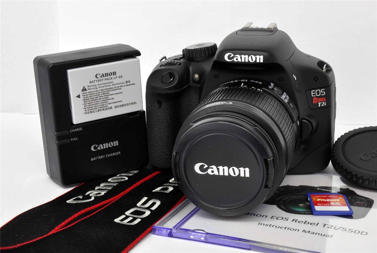 canon 550d kit 18 55