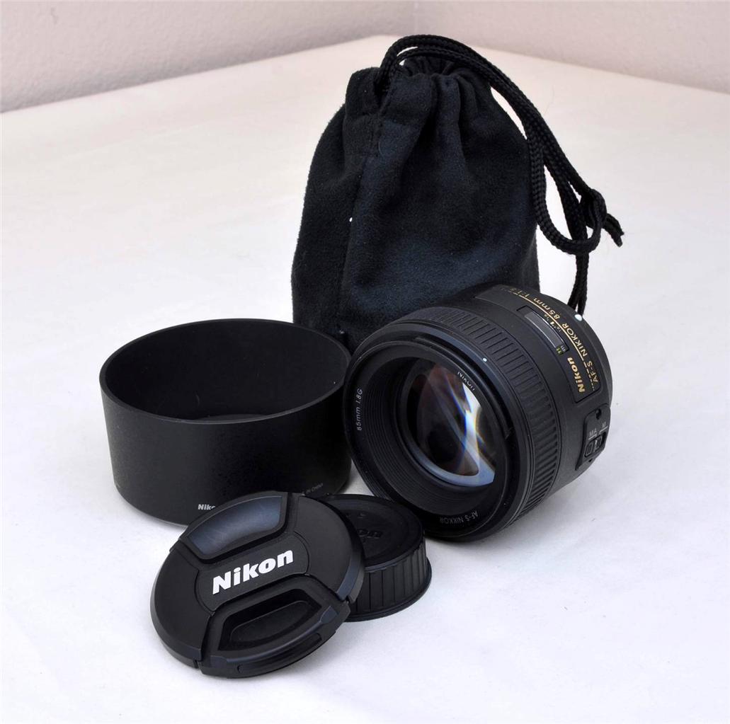 Nikon AFS Nikkor FX 85mm 1.8G Medium Telephoto Lens for D610 D750 D810 D7100 eBay