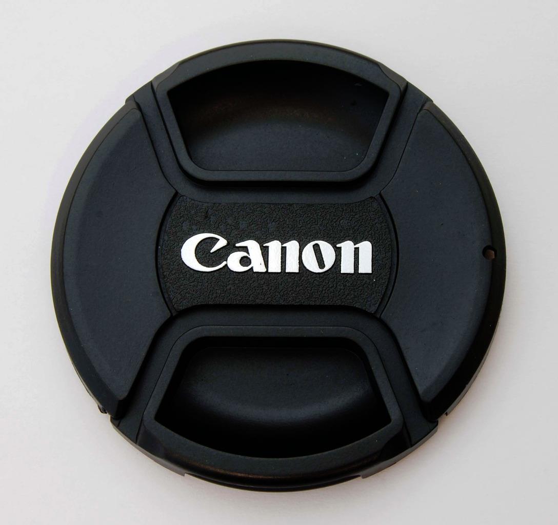 72mm Center Pinch Front Lens Cap for Canon E72 II EFS 1585mm 18200mm