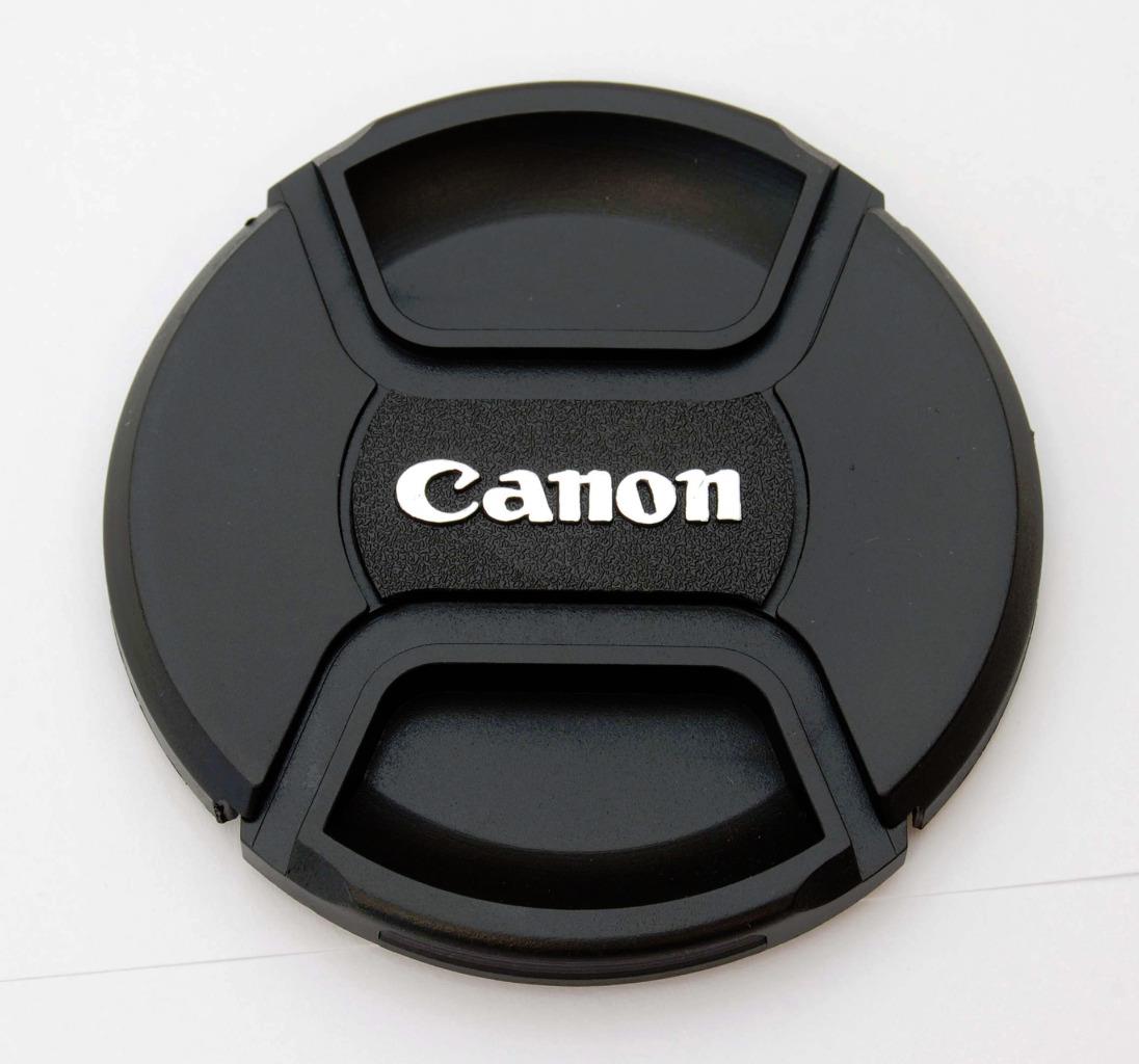 77mm Center Pinch Front Lens Cap for Canon E77 II EFS 1022mm 70200mm IS II eBay