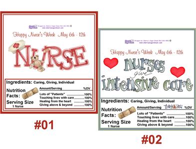 NURSE CANDY WRAPPER PERSONALIZED FOR NURSES WEEK BIRTHDAY ... NURSE CANDY WRAPPER PERSONALIZED FOR NURSES WEEK BIRTHDAY ...