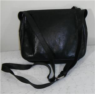 Ralph Lauren Black Crown Crest Butter Soft Leather Crossbody Handbag Purse Bag | eBay