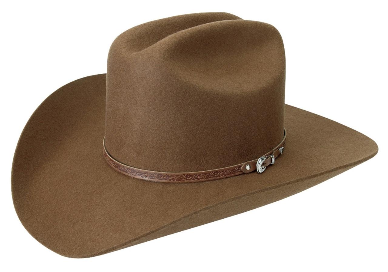 NEW SILVERADO Hats COLEMAN 100 Wool Western Cowboy Hat Pecan MADE In 