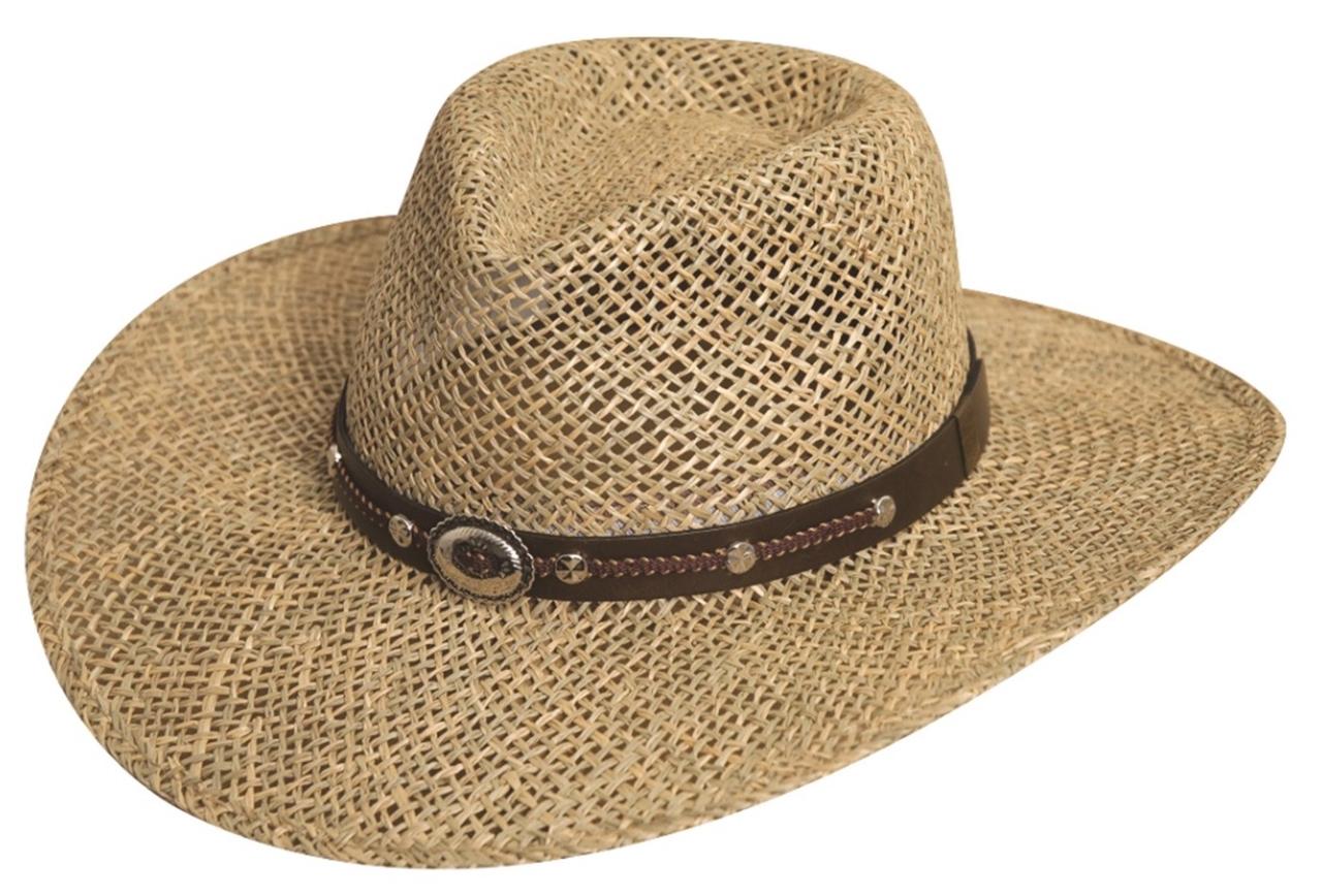 NEW SILVERADO Hats SISKIYOU Seagrass Straw Western Cowboy Hat MADE in