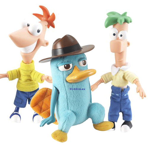 plush phineas and ferb