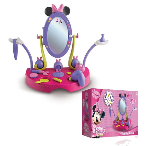 NEW MINNIE MOUSE BOWTIQUE MINNIE'S VANITY TABLE eBay