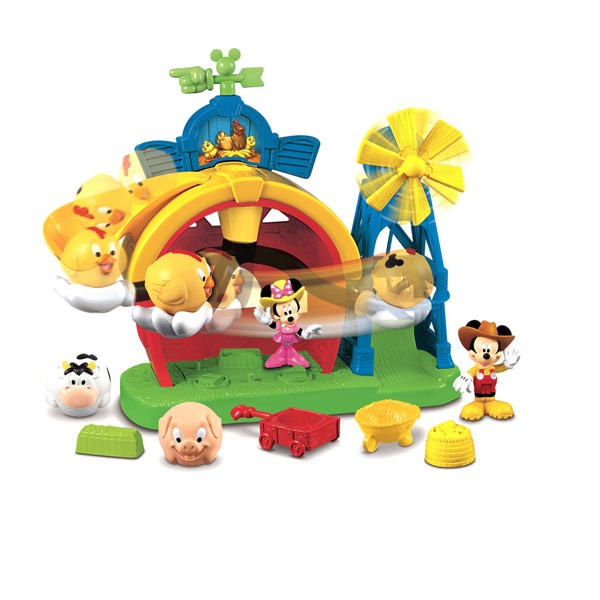 mickey's farm playset