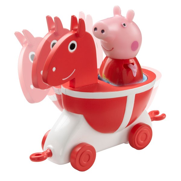 New Peppa Pig Theme Park Horse Vehicle wit