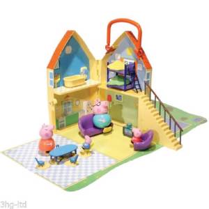 NEW Bigger Peppa PIG Playhouse AMP Characters Peppa 039 S House | eBay
